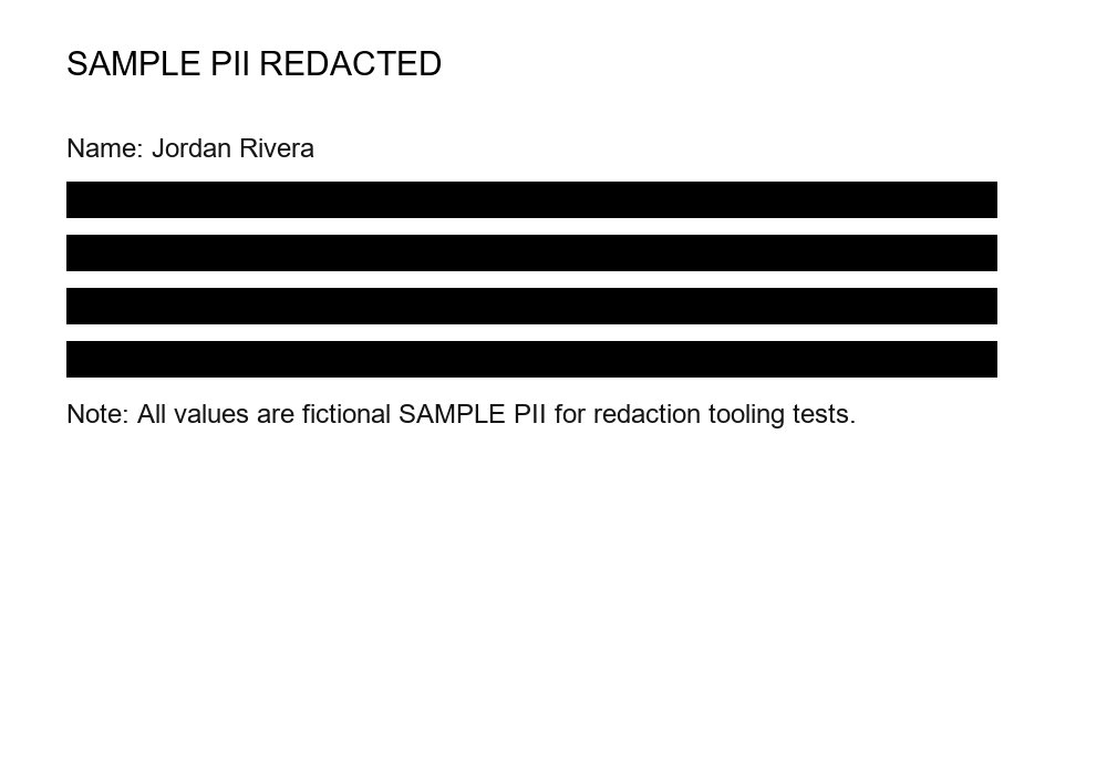 Preview of Redaction — SAMPLE PII Black-box Redacted (JPEG)