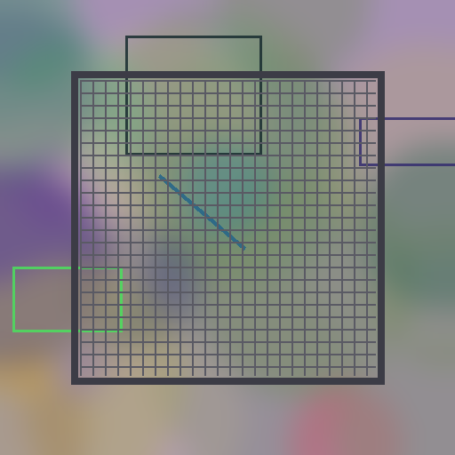 Preview of Mesh Fence Hard Case — Input (512px)