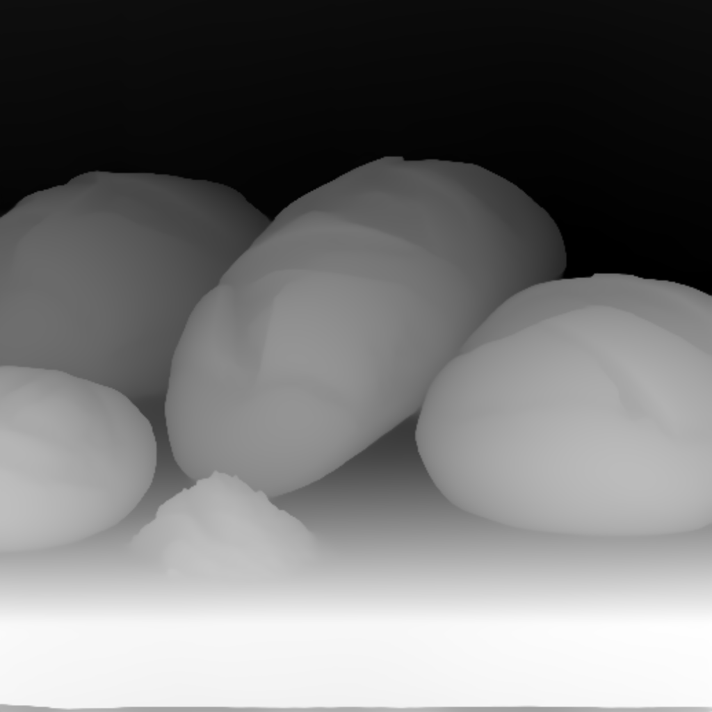 Preview of F bread rustic: depth map