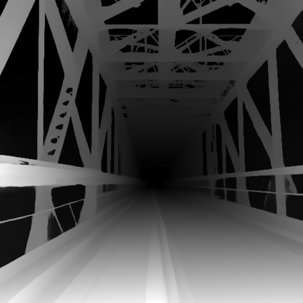 Preview of L bridge: depth map