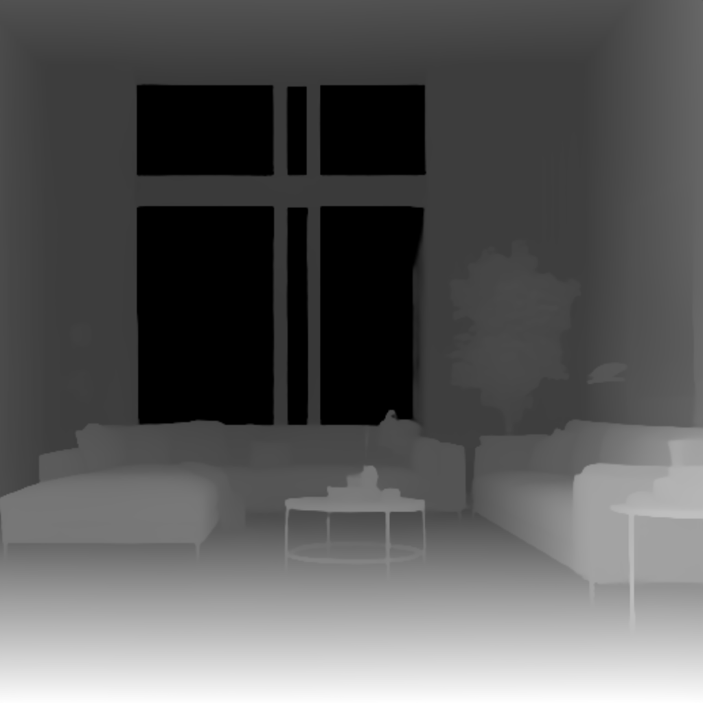 Preview of L interior mod: depth map