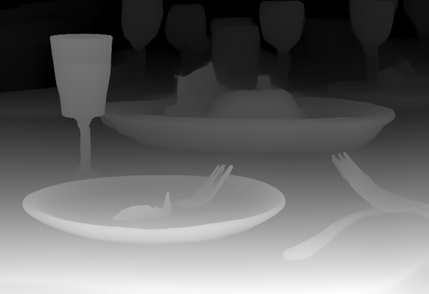 Preview of Menu table: depth map