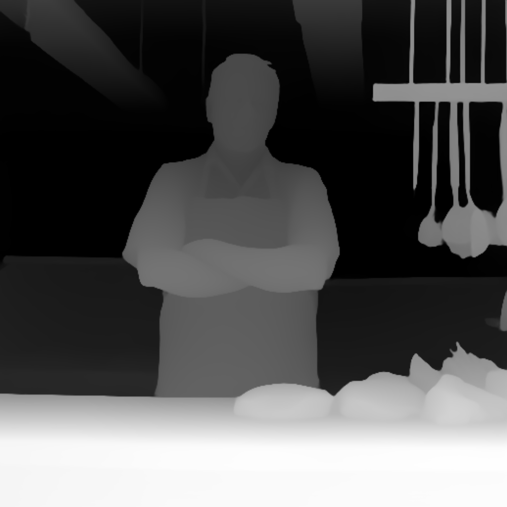 Preview of P butcher mid: depth map