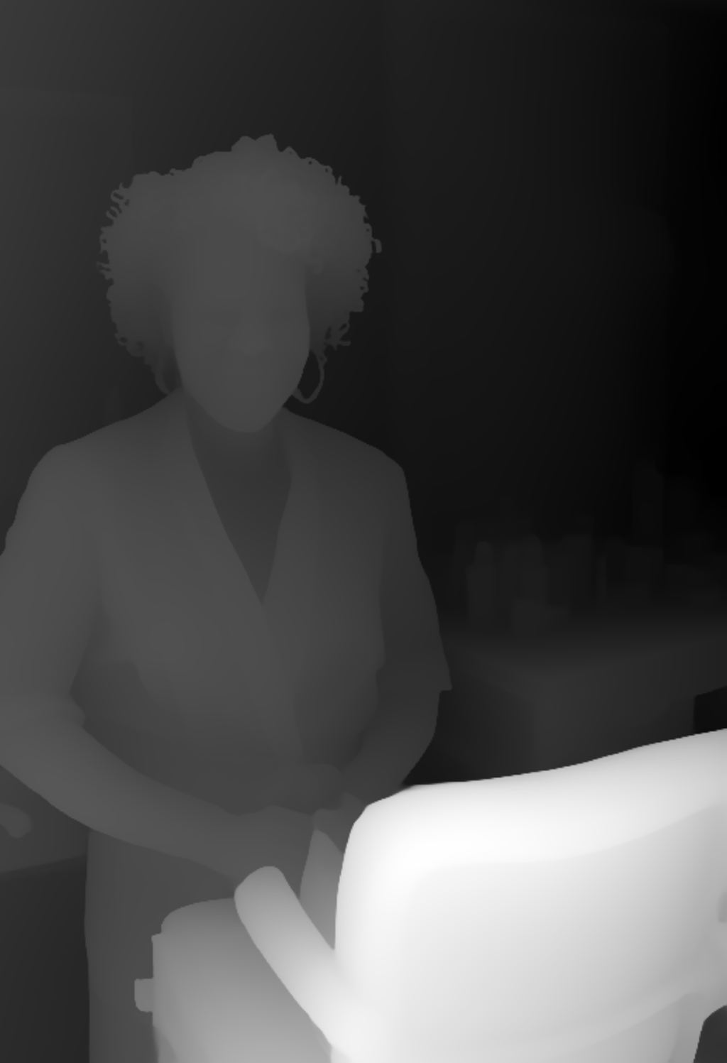Preview of P salon mid: depth map