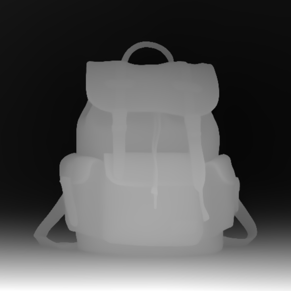 Preview of Pr backpack: depth map