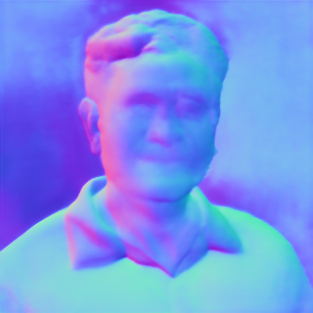 Preview of A av m4: surface normal map
