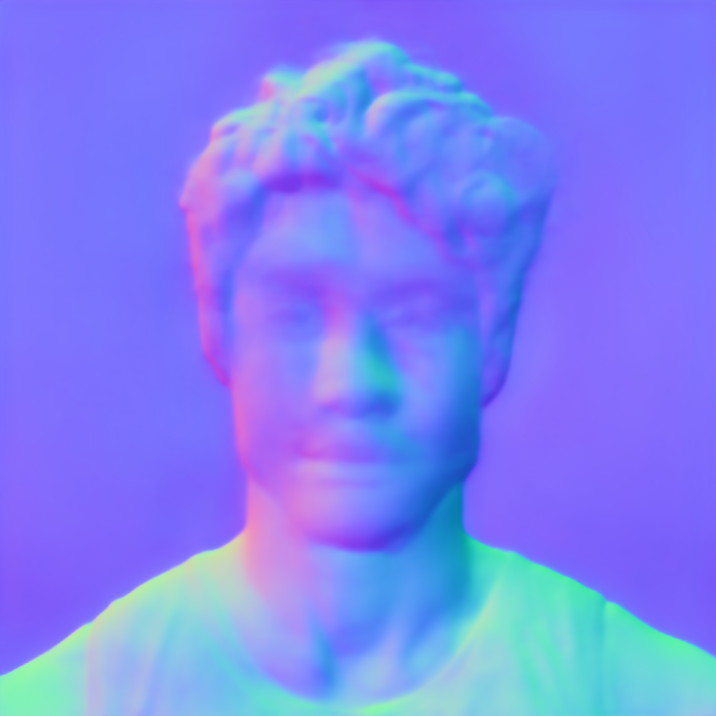 Preview of A av m5: surface normal map