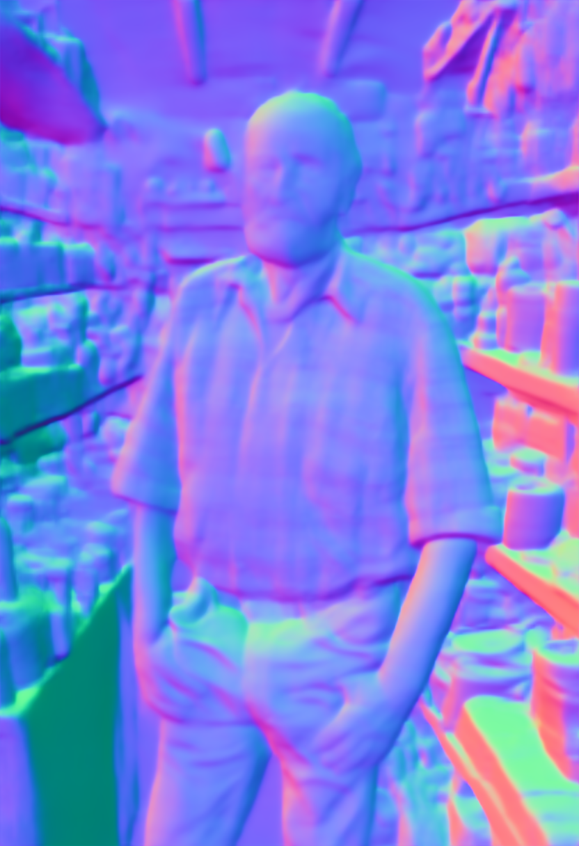 Preview of Owner shop: surface normal map