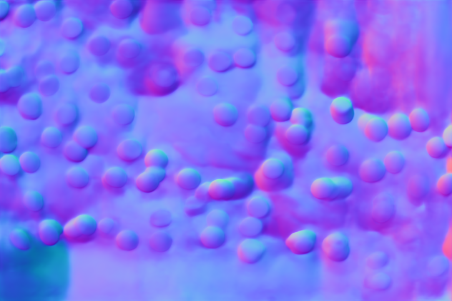 Preview of T bokeh warm: surface normal map