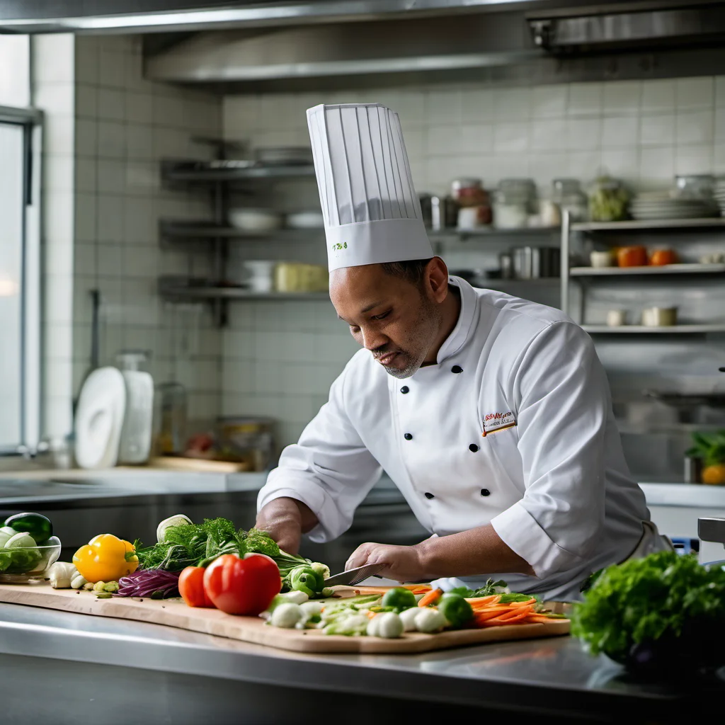 Preview of Wheelchair user chef at a (WebP q85)