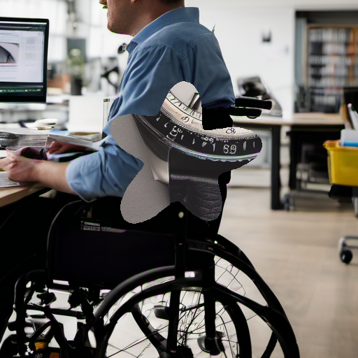Preview of P desk chair: object composited in