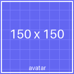Preview of Placeholder 150×150 (avatar)