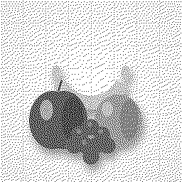 Rendered preview of PBM — Netpbm Test Image (P4)