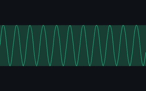 Preview of 440 Hz Sine Tone (A4)