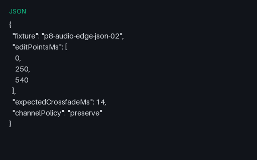 Preview of Audio Edit Metadata JSON 02