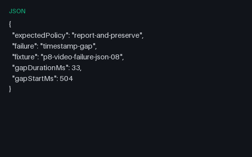 Preview of Video Timestamp Failure Contract 08