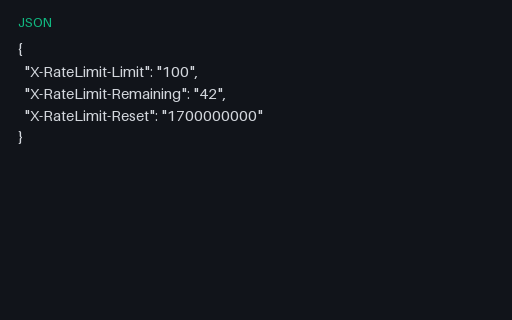 Preview of Api Rate Limit Meta