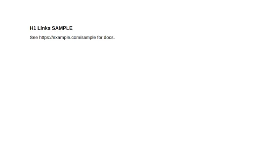Preview of Tagged PDF SAMPLE — Link Structure