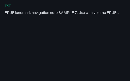 Preview of TXT — EPUB Landmark Note 07