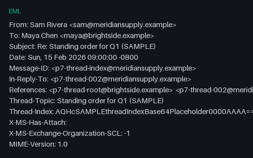 Preview of EML — Exchange-Style Thread-Index Alongside References