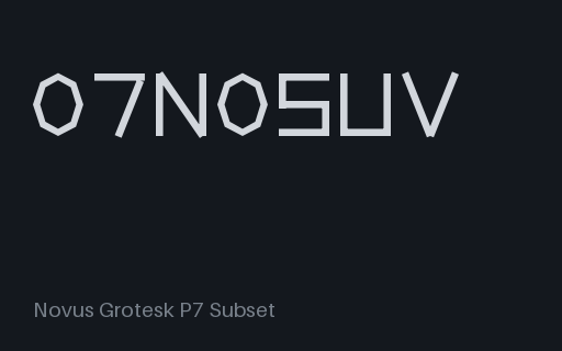 Preview of WOFF2 — Subset: Headline