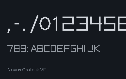 Preview of TTF — Variable Font with a Non-Linear avar Mapping