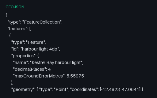 Preview of Coordinate Precision — 4 Decimal Places