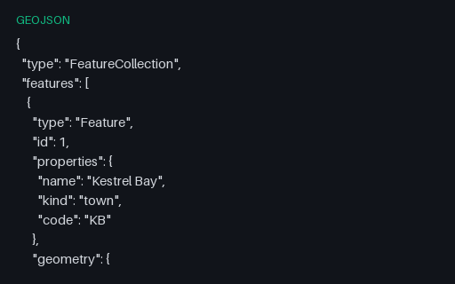 Preview of GeoJSON — Numeric Feature Identifiers