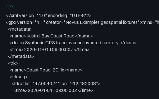 Preview of GPX — Track Without Elevation