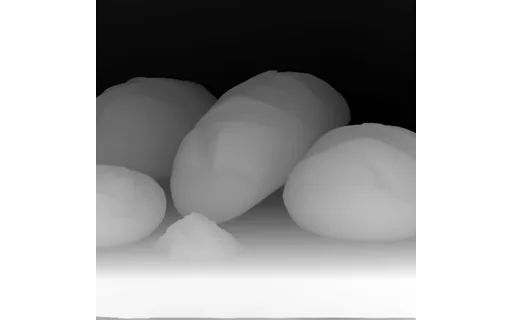 Preview of F bread rustic: depth map