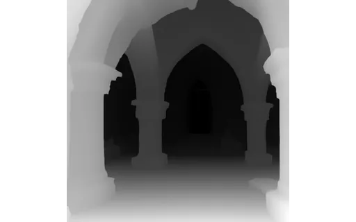 Preview of G dungeon: depth map