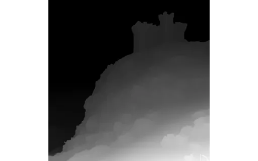 Preview of G fantasy keep: depth map