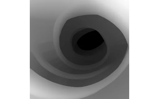 Preview of L stairwell: depth map