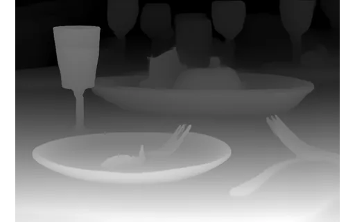 Preview of Menu table: depth map