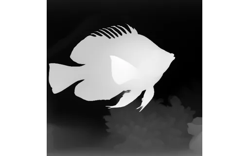 Preview of N fish tank: depth map