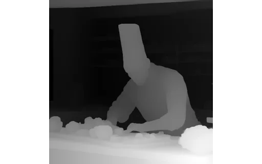Preview of P chef wheel: depth map