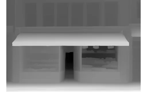 Preview of S bakery: depth map
