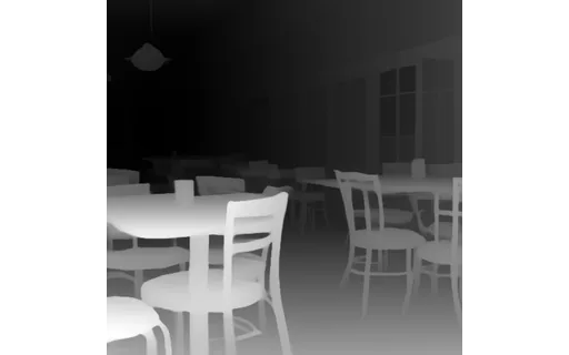 Preview of S cafe empty: depth map