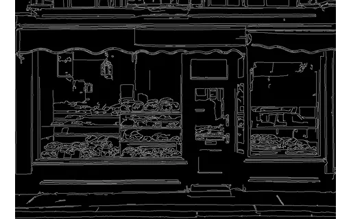 Preview of Storefront: canny edge map
