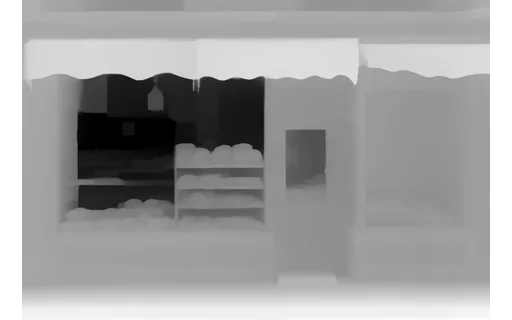 Preview of Storefront: depth map