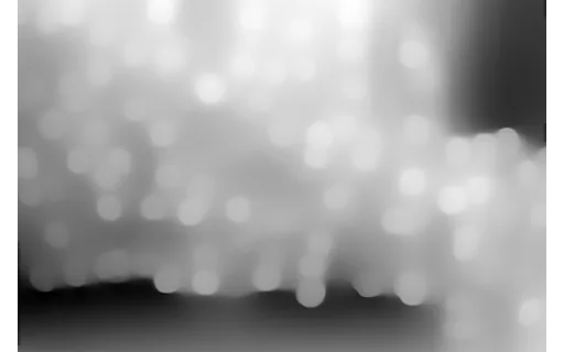 Preview of T bokeh warm: depth map