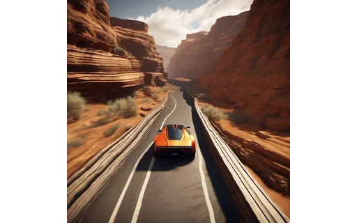 Preview of Arcade racing game track (JPEG q50)