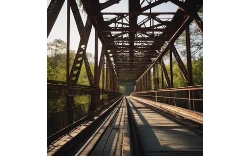 Preview of Steel truss bridge over a (JPEG q75)