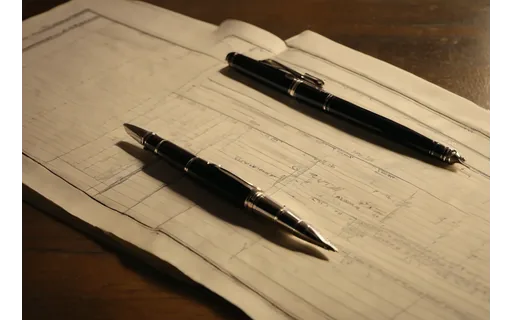 Preview of An open paper accounts ledger, plate B (WebP q85)