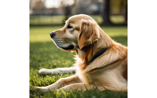 Preview of Golden retriever sitting on (WebP q85)