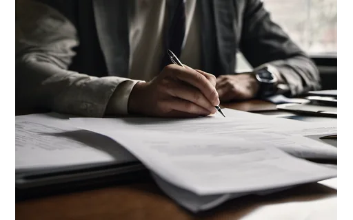 Preview of A person's hands signing a (lossless PNG)