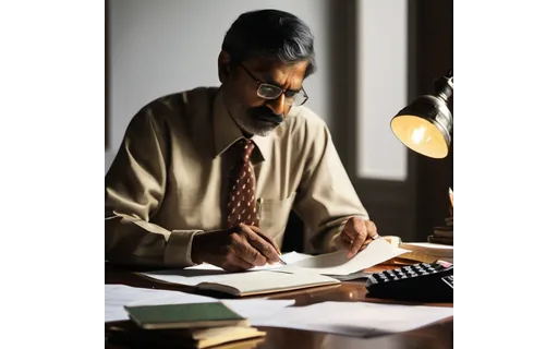 Preview of Middle aged indian man (WebP q85)