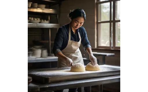 Preview of Young east asian woman baker (JPEG q75)