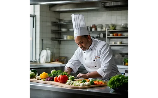 Preview of Wheelchair user chef at a (WebP q85)