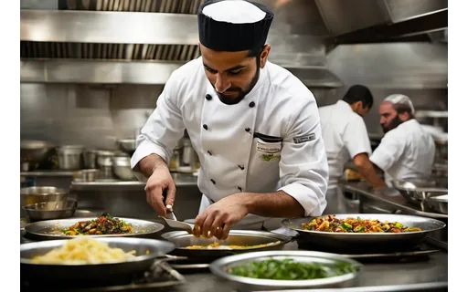 Preview of A Middle Eastern man chef (WebP q85)